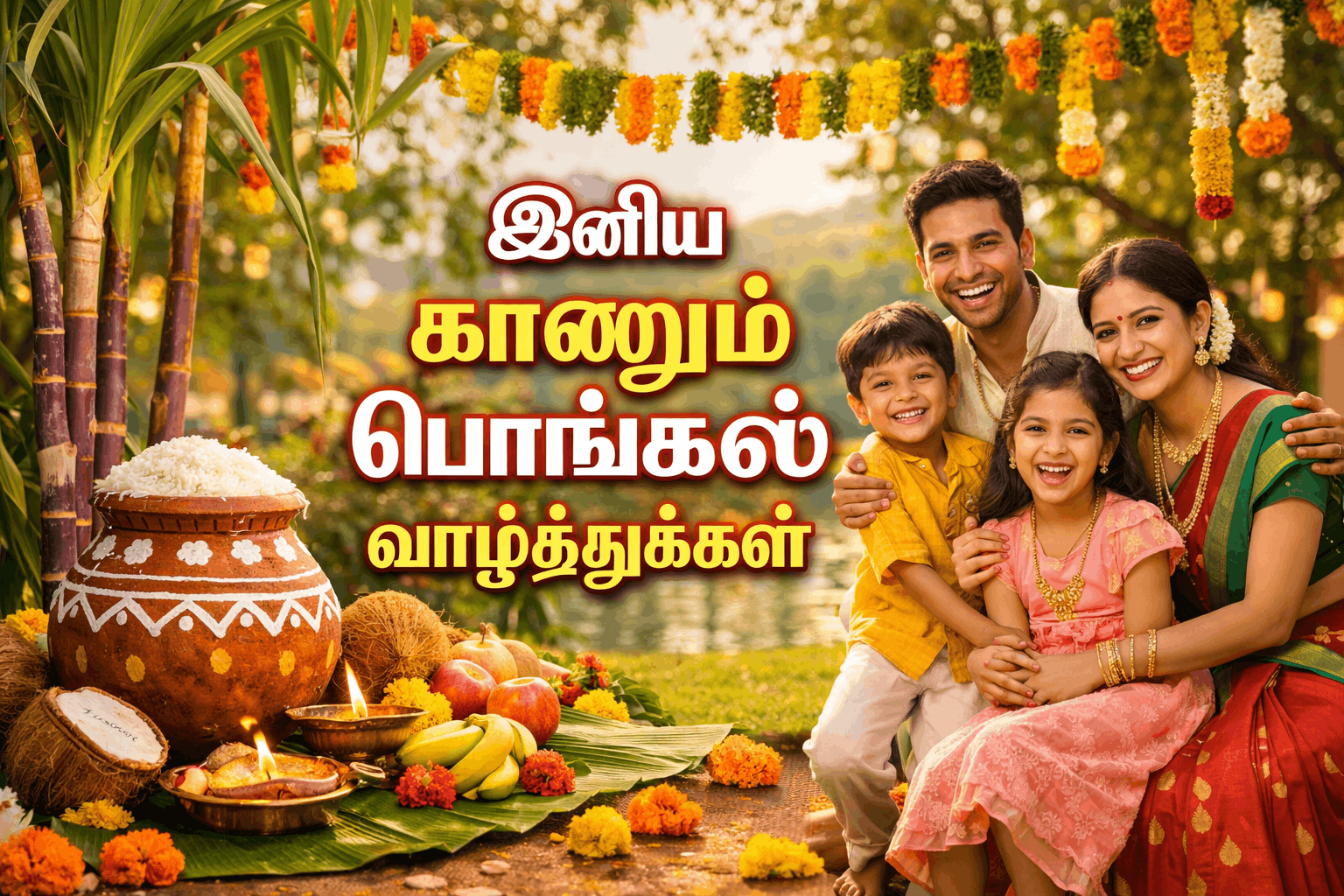 Happy Kaanum Pongal celebration
