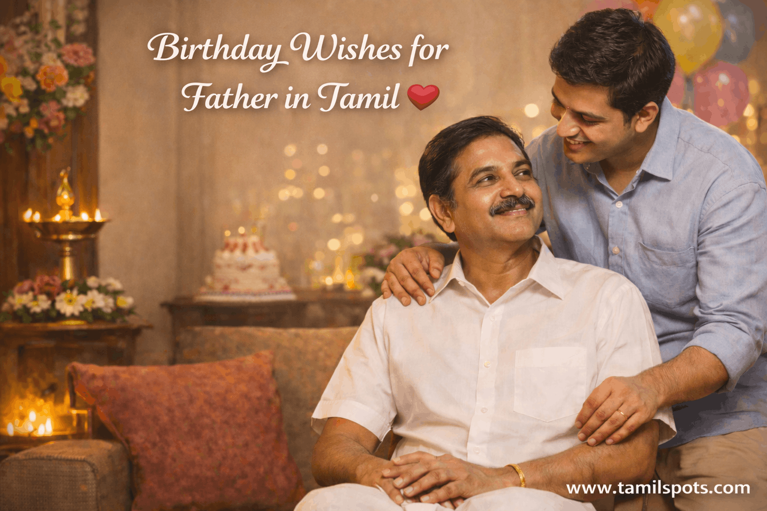 birthday wishes in tamil for Father
