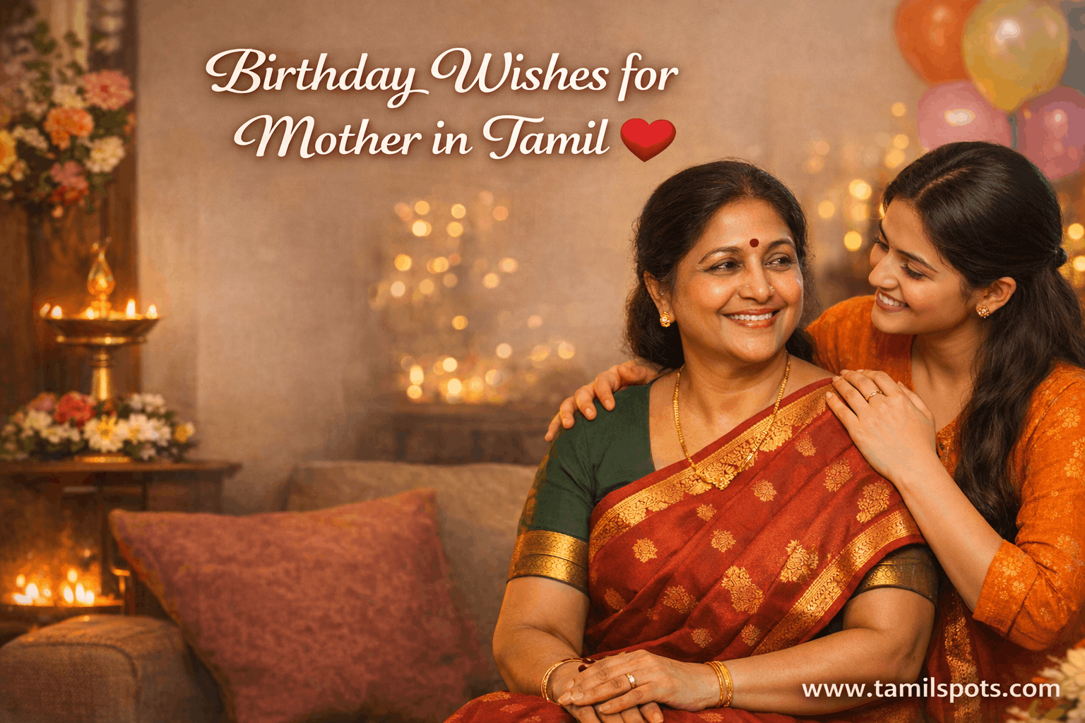 birthday wishes in tamil for mother