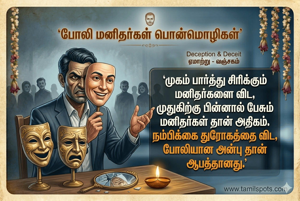 Fake People Quotes in Tamil
