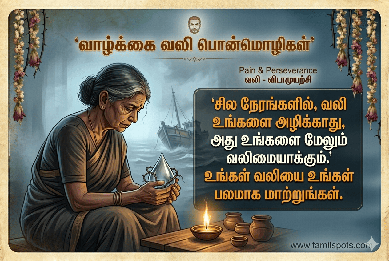 Pain Life Quotes in Tamil