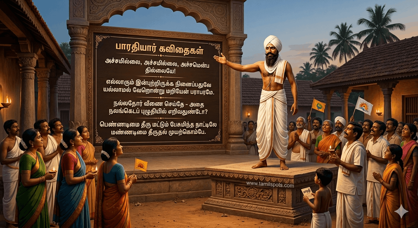 Bharathiyar Quotes in Tamil