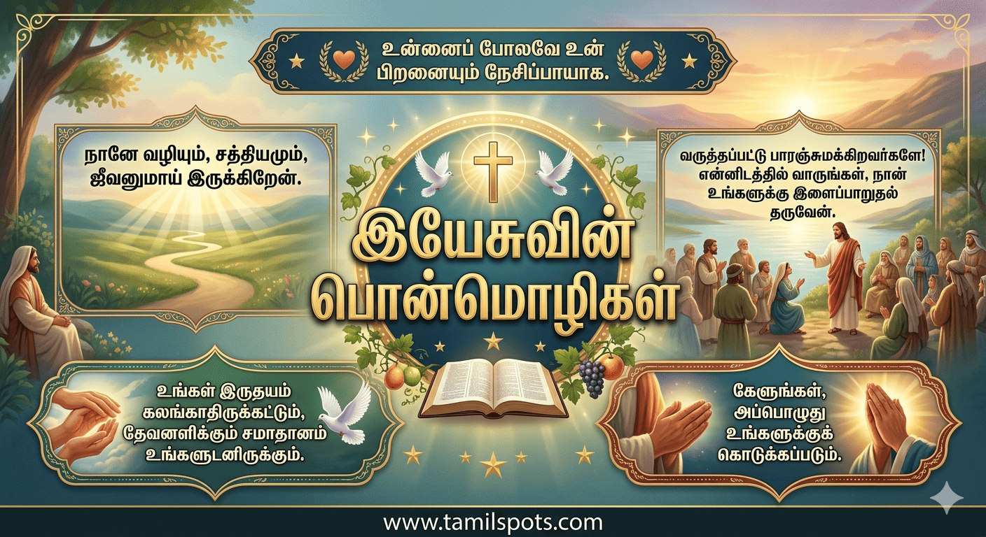Jesus Quotes in Tamil