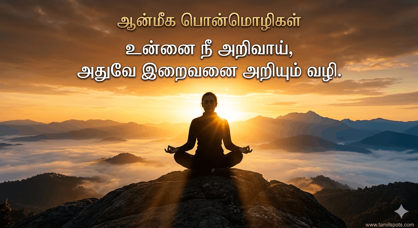 spiritual quotes in tamil
