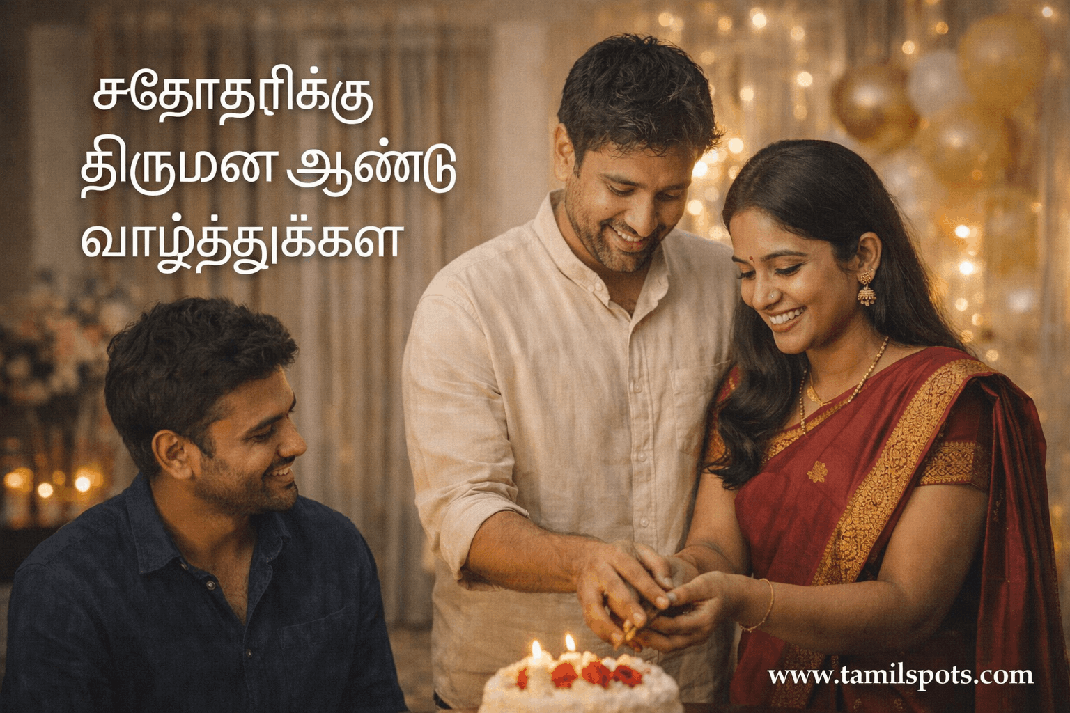 wedding anniversary wishes for sister in tamil