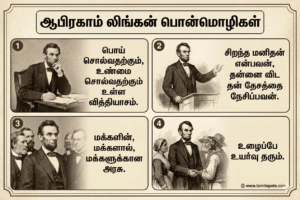 Abraham Lincoln Quotes in Tamil