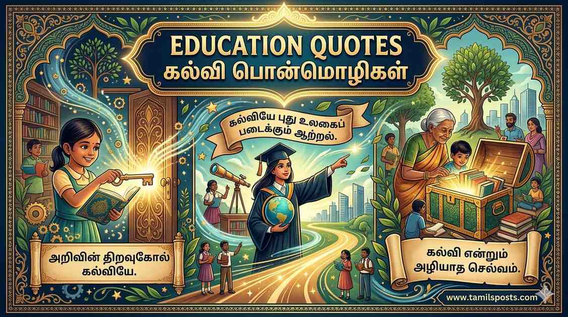 Education Quotes in Tamil