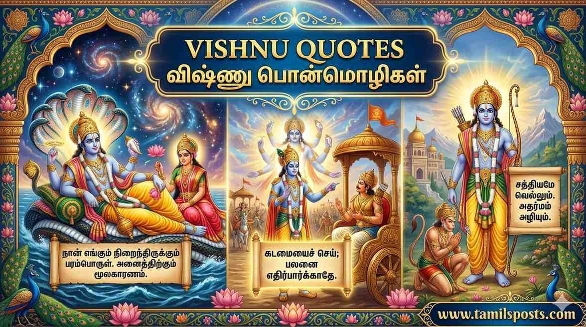 Vishnu Quotes in Tamil