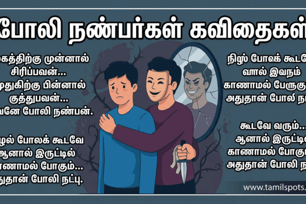 fake friends kavithai in tamil