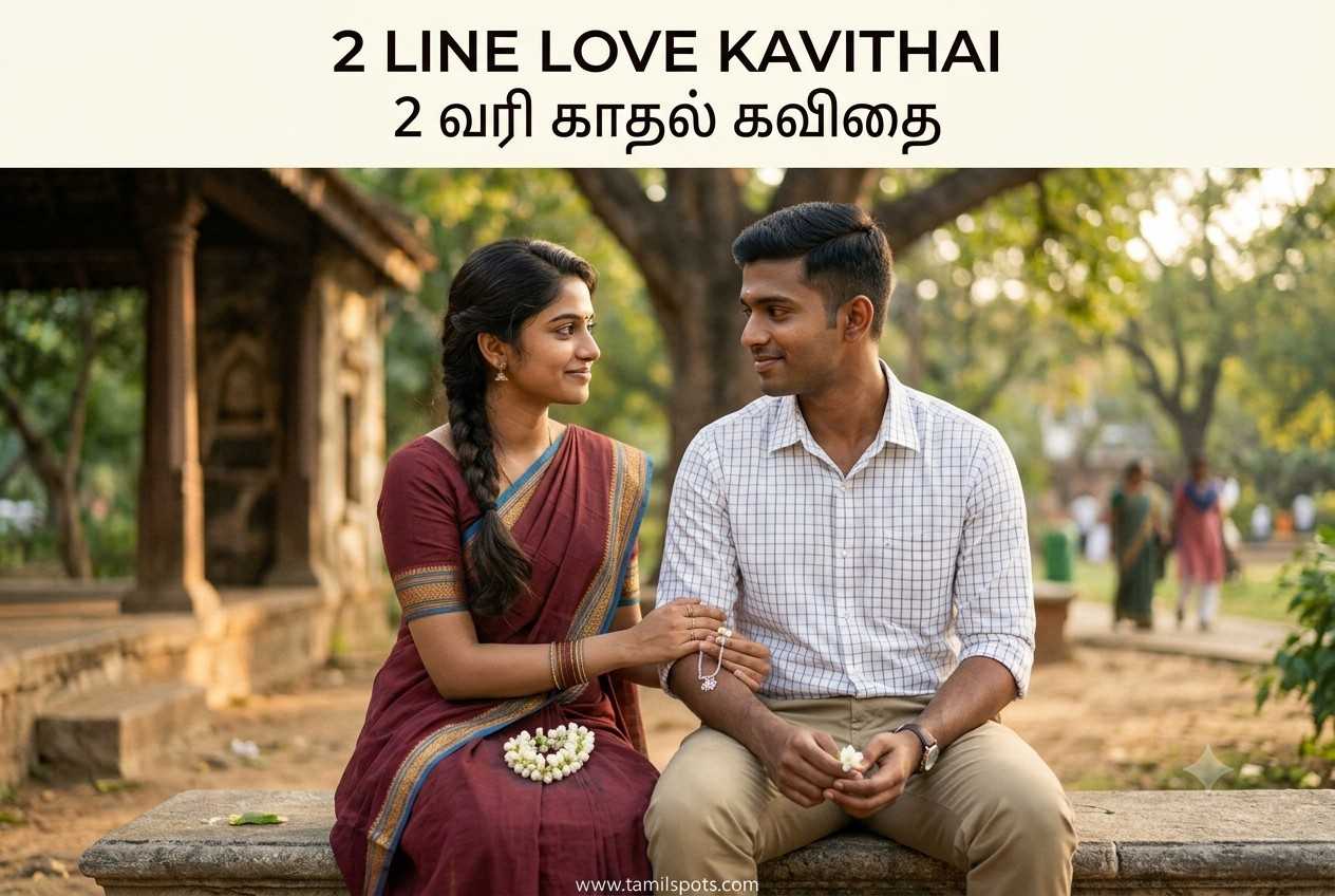 2 Line Love Kavithai in Tamil
