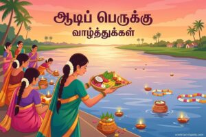 Aadi Perukku Wishes in Tamil