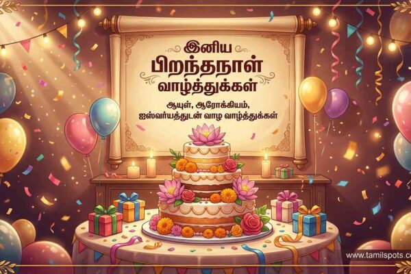 Birthday Wishes in Tamil