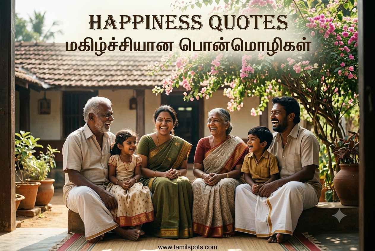 Happiness Quotes in Tamil