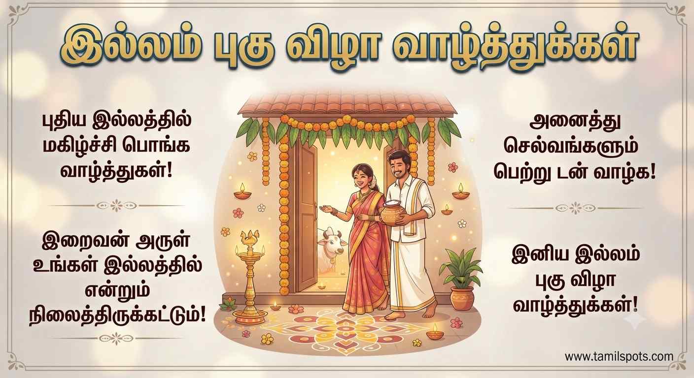 Housewarming Wishes in Tamil