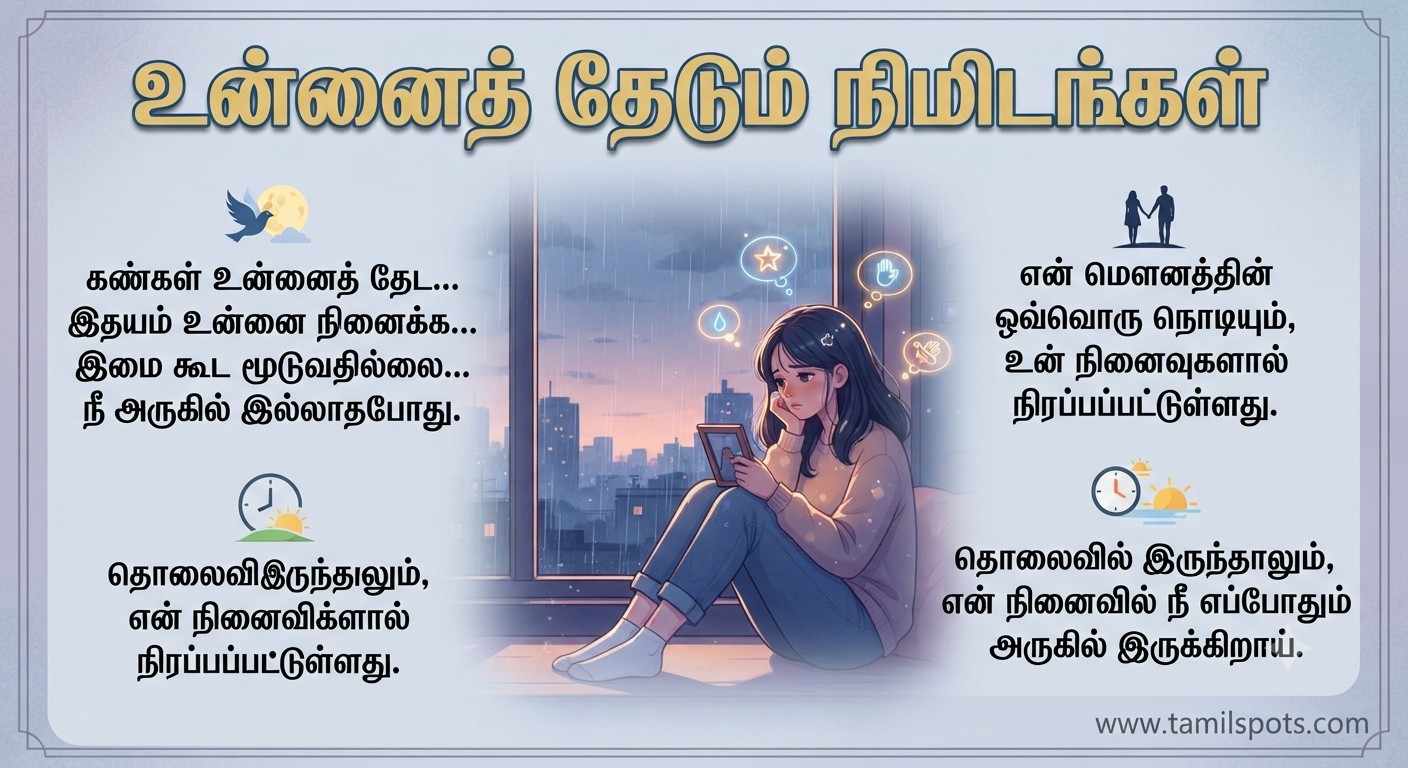 Missing You Quotes in Tamil