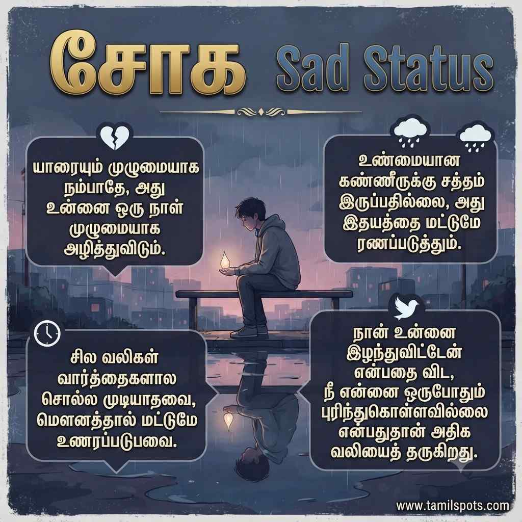 Sad Status in Tamil