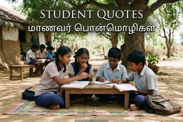 Student Quotes in Tamil