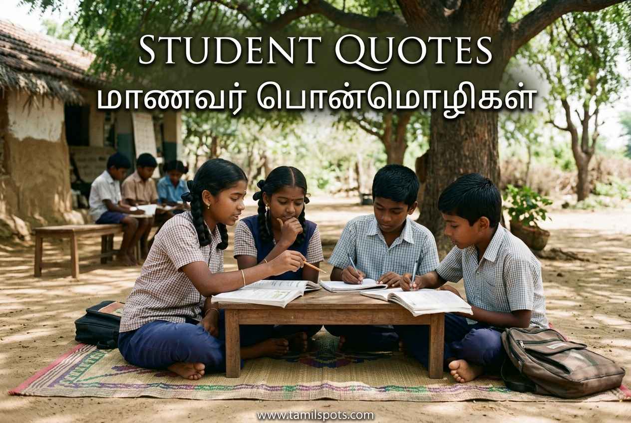 Student Quotes in Tamil