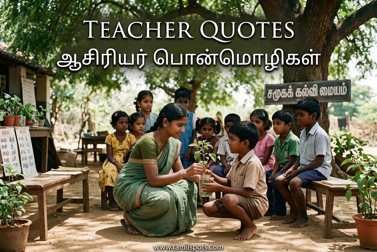 Teacher Quotes in Tamil