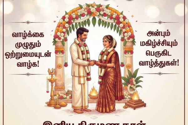 Wedding Wishes in Tamil