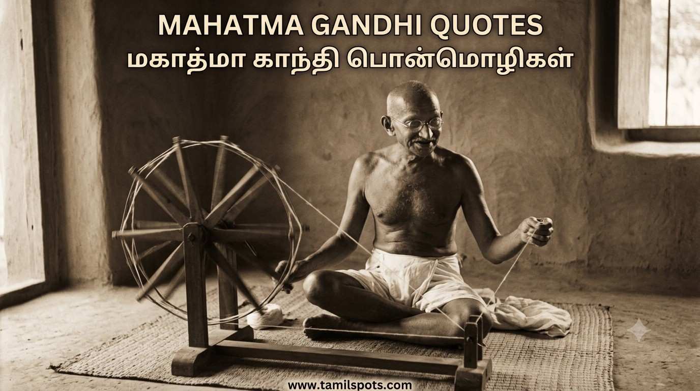 mahatma gandhi quotes in tamil