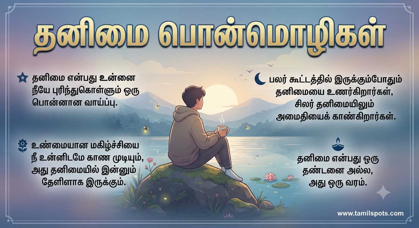thanimai quotes in tamil